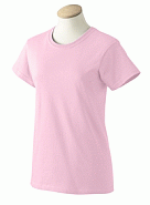 Women's Cotton T-Shirt - Color Pink